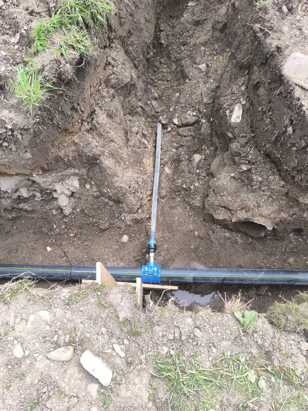 Realizace Pipelab - Nový úsek vodovodu | rekonstrukce, instalater, Vodovod, oprava, přípojky